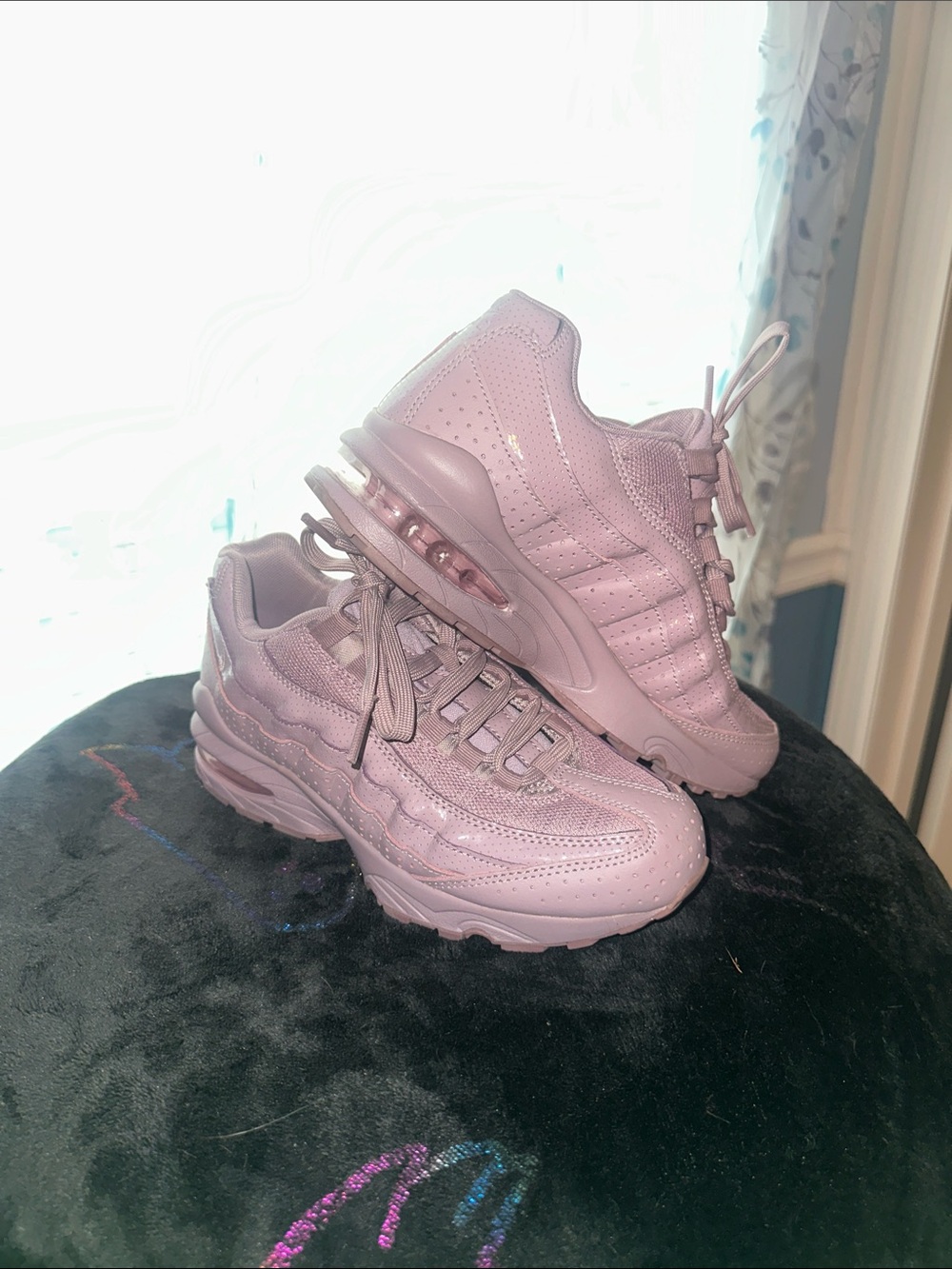 Nike Kids' Lilac/Purple Air-Cushioned Sneakers
